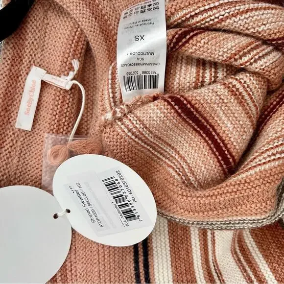 NWT See By Chloe Crew neck Jumper Alpaca Wool Knit Pullover Sweater XS - Picture 15 of 16